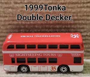 Maisto/Tonka 1999. Bus "Sightseeing Touren". Roter Doppeldecker. lose. - Bild 1 von 8