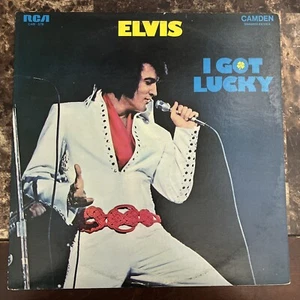 ELVIS PRESLEY -I GOT LUCKY- 1972 MEXICAN LP REISSUE CLASSIC ROCK - Picture 1 of 4