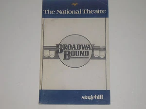 1986 Stagebill Broadway encuadernado en el teatro nacional - Imagen 1 de 2