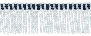 Thin Bullion Fringe Trim, Style# BFT2, Color# A1T - Royal White [10 Yards] - Picture 1 of 1
