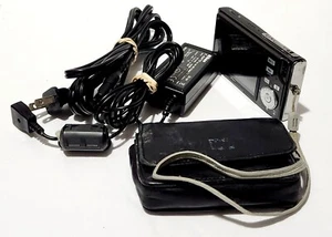 Nikon Coolpix S6 Digital Camera - Black Charger - Soft Case FOR PARTS - Picture 1 of 14