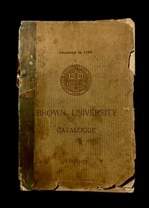 1896-1897 Brown University Vorlesungsverzeichnis College Klassen Abschluss Anforderungen - Bild 1 von 12