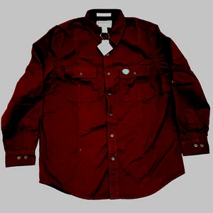 LL Bean Hurricane Flannel Lined Shirt Mens M NWT Shacket Button Up Outdoor NWT - Bild 1 von 17