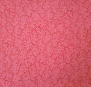 Prickly Vine Print BTY Unbranded Coral Tonal Blender - Picture 1 of 2