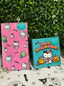 New Hello Kitty Set of 2 Halloween Napkins 10" x 10" & Guest Towels 13" x 15.75" - Picture 1 of 9
