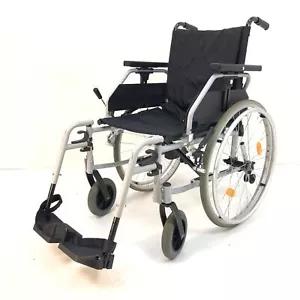 Drive Litec 2G Rollstuhl Sb. 46 cm Faltrollstuhl Reha Senioren Steckachsen - Bild 1 von 9