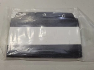 Newell Rubbermaid Company #54501 A-Z Black Address Card Tabs - New! - Picture 1 of 8