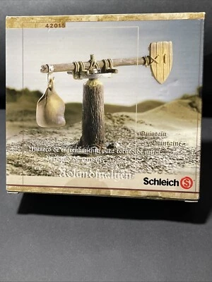Nuevo En Caja Schleich 42015 Quintain Medieval Joust Trainer Sellado De Fábrica Foto 1 de 4