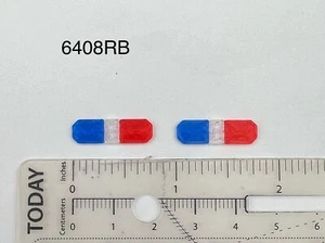 2 Pack 1/64 Blue Red Code 3 Defender Lightbar Greenlight Police Sheriff - Picture 1 of 4