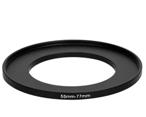 55-77mm Metal Step Up Ring Convert Adapter for Leica, Sony, Tamron, Minolta Lens - Picture 1 of 2