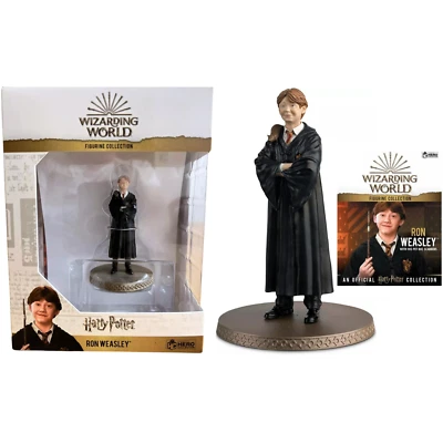 Wizarding World Figuras Harry Potter Ron Weasley 10 Colección Eaglemoss Cine - Imagen 1 de 4