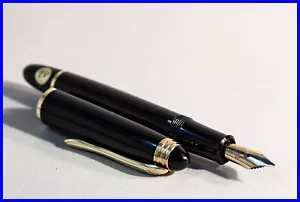 1950s GEHA 760 Standard Kolben Füller Reservetank mit Medium 14K Gold Feder - Bild 1 von 8