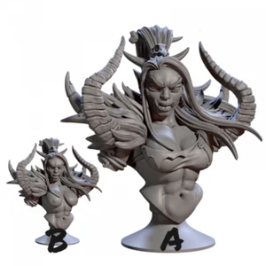 Büste Resin Größe 10cm - Ork Pin Up - Bild 1 von 1