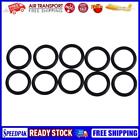 10pcs G1/4 Silicon Sealing Ring 2 Point Connector O Ring Washer Seal(Black)