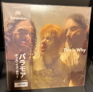 Paramore - This Is Why Vinyl Record Clear Limited Assai Obi Edition /300 - Picture 1 of 2