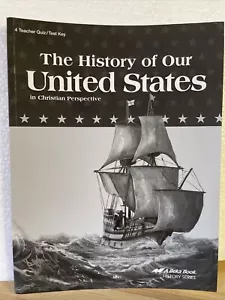 Abeka Grade 4 History of Our United States Teacher Quiz/Test Key - Picture 1 of 3