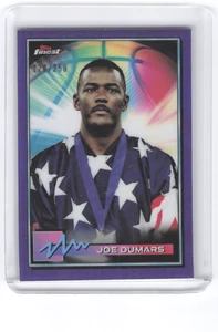 Topps Finest Basketball Joe Dumars rifrattore viola 2021 /250 - Foto 1 di 2