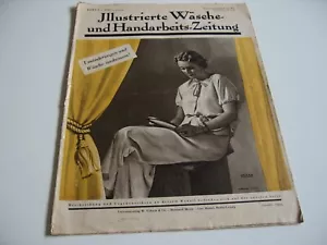 Illustrierte Wäsche- und Handarbeits-Zeitung Heft 3 von 1940 Vintage Mode - Bild 1 von 8