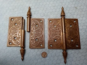 4-1/2 x 4-1/2 Eastlake Bronze Lift Off Hinges LH - Picture 1 of 2