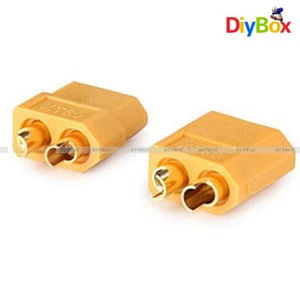 2/5/10Pairs XT60 Male&Female Bullet Connectors Plugs for RC Lipo Battery NEW - Picture 1 of 35