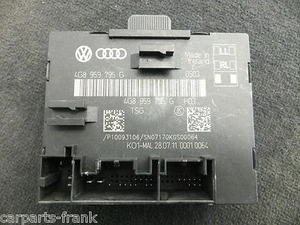 Audi A6 S6 A7 4G Door Control Unit Rear Right Left 4G8959795G - Picture 1 of 1