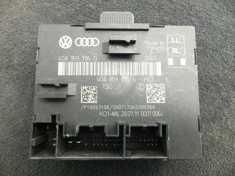 Audi A6 S6 A7 4G Door Control Unit Rear Right Left 4G8959795G - Image 1 of 1