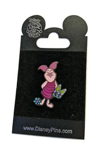 Neu 2003 DLR - Schmetterling Serie Ferkel aus Winnie Puuh Disney Pin #21913 - Bild 1 von 2