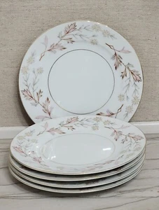 Vtg Mid-Century Modern MCM Harmony House WOODHUE 7 3/4" Salad Plates Set of 5 - Picture 1 of 4