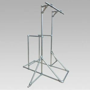 Kit de barras Pull Up & Dip - Marco de gimnasio abrazadera interior/exterior - galvanizado - Imagen 1 de 3