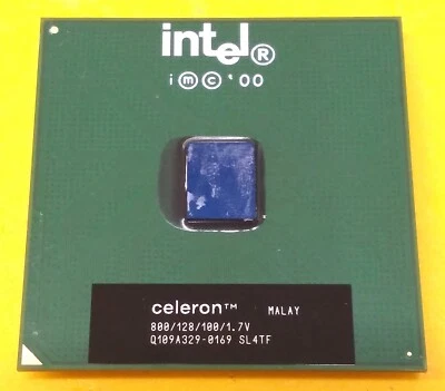 ⭐️⭐️⭐️⭐️⭐️ CPU Processor Intel Celeron SL4TF 800MHz - Image 1 of 2