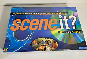 Mattel - Scene It ? The DVD Game - Movie Trivia 1st Edition - 2003 - New/Sealed