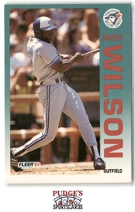 Mookie Wilson 1992 Fleer #347b - Picture 1 of 2