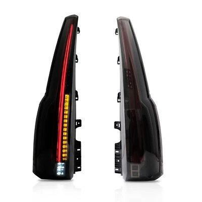 Luces traseras LED estilo escalade VLAND para GMC Yukon/XL 2015-2020 lámpara trasera ahumada Foto 1 de 4