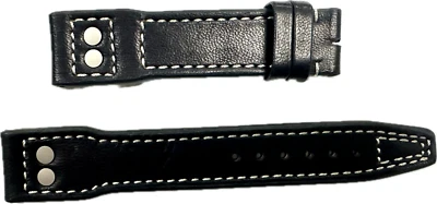 Steinhart 20 mm Leather Band Black for Pilot Size M New - Image 1 of 2