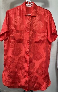 Victoria's Secret Sexy Red Robe Lingerie Size S - Picture 1 of 6
