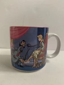 Tazza caffè vintage Disney Store Cenerentola da collezione - 12 oz - ciabatta in vetro - Foto 1 di 5