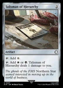 *MtG: Talisman of Hierarchy - Commander Fallout Uncommon - magicman-europe* - Bild 1 von 1