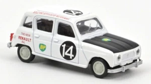 MODELLINO AUTO STATICO NOREV RENAULT 4 1962 #14 EAST AFRICAN SAFARI SCALA 1:64 - Foto 1 di 5