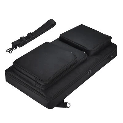 DJ Controller Storage Bag Black Carrying Case Bag Turntable Carrying Case - Image 1 of 4