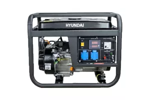 Portable Generator 4 kVA / 3300 W Max Hyundai Engine Petrol Powered - LAST TWO - Picture 1 of 2