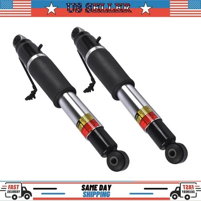 Pair Rear Air Suspension Shock Struts For Chevy Suburban Tahoe GMC Yukon XL 1500 - Image 1 of 4