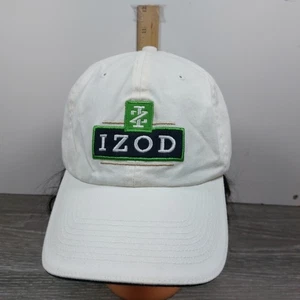 Gorra de béisbol Izod blanca vintage con tirantes de golf talla única - Imagen 1 de 10