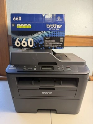 Impresora láser monocromática Brother DCP-L2540 DW con tóner nuevo Foto 1 de 4