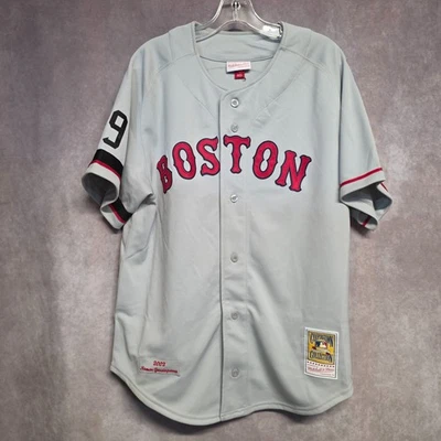 NWT Mitchell & Ness 2002 Boston Red Sox Nomar Garciaparra 5 Jersey Mens 44 L - Image 1 of 4
