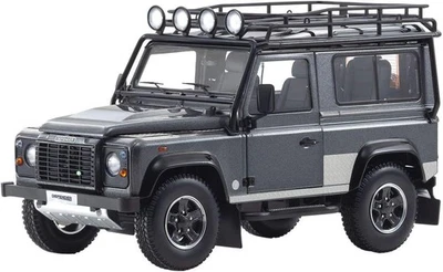 Land Rover Defender 90 gris Kyosho Original 1/18 KS08901TR Foto 1 de 4
