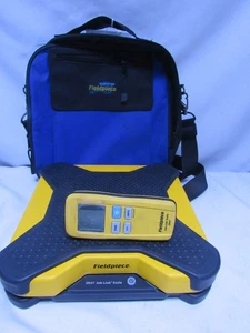 Fieldpiece SR47 Job Link Wireless Electronic Refrigerant Scale with Remote, case - Picture 1 of 10