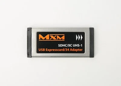 MXM SDHC/XC UHS-1 USB ExpressCard/34 Adapter - Laptop Speicherkartenleser - Bild 1 von 2