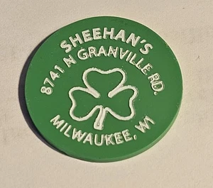 Sheehan's Milwaukee, WI Plastic Good For Token  #2073 - Picture 1 of 2