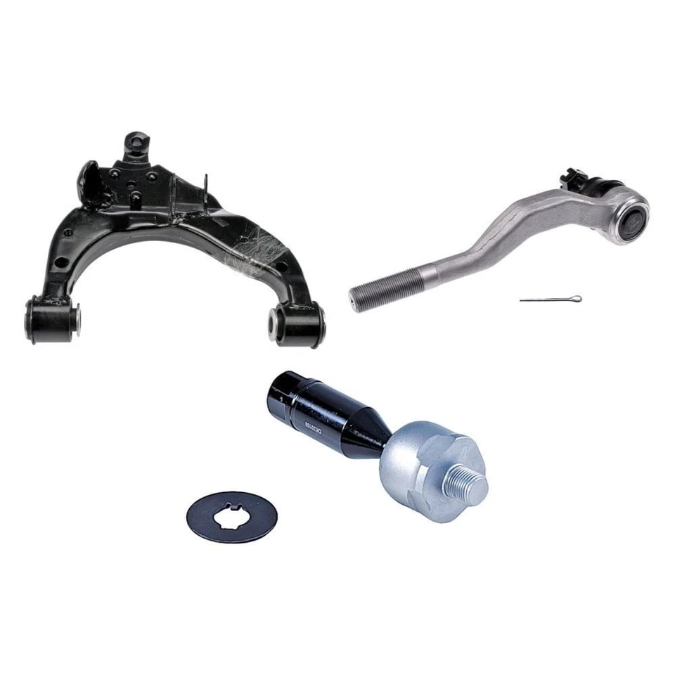 For Toyota Tacoma 95-04 Control Arm and Tie Rod End Kit Solutions Front Driver Foto 1 de 1
