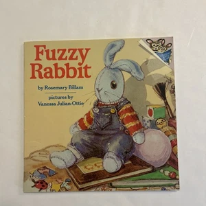 Vintage ~ 1984 Fuzzy Rabbit Book~ Rosemary Billam ~ 1st American Edition - Foto 1 di 7